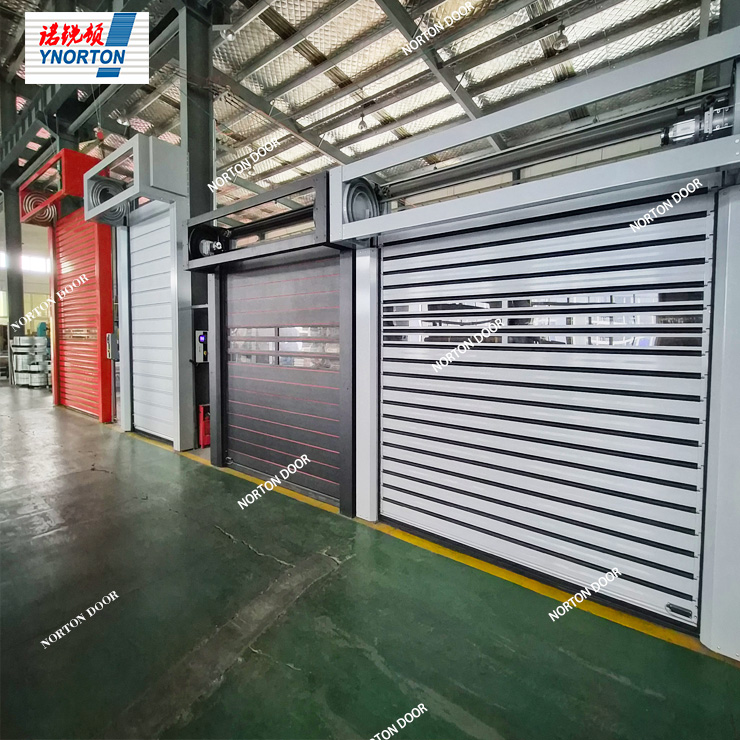 လျင်မြန်စွာလှိမ့်တံခါးဖွင့်ပြီးအဆင်ပြေစေရန်အလိုအလျောက်ပိတ်သည်။