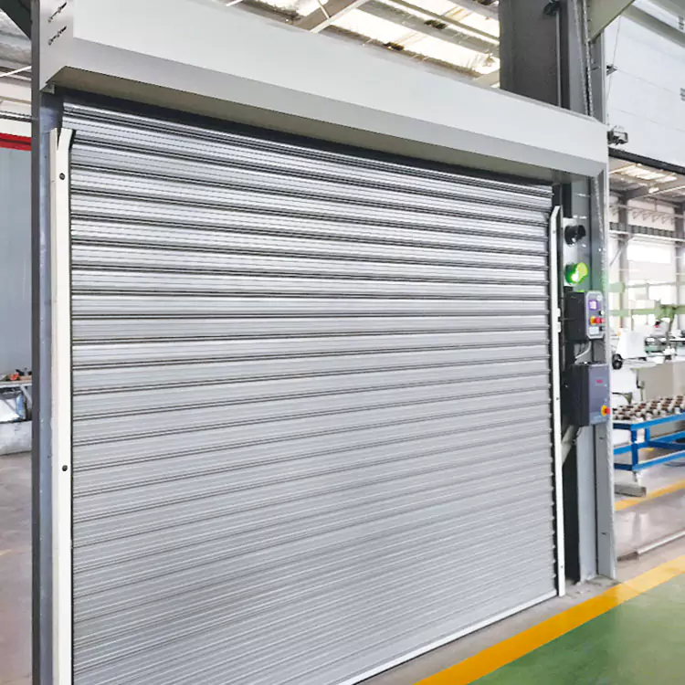 Anti-Theft Windproof Steel Roll Up Door ၊