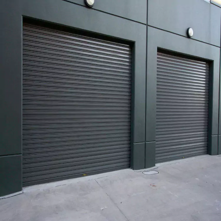 Electric Windproof Steel Rolling Door ၊