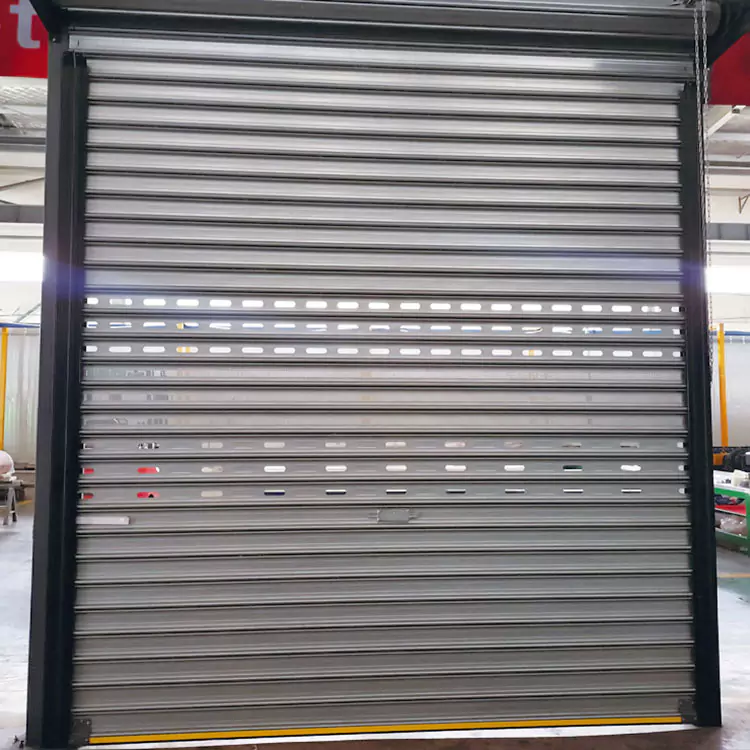 Heavy Duty Windproof Steel Rolling Door