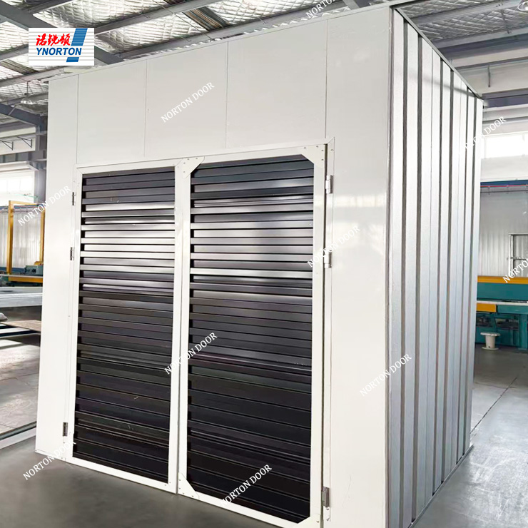 တံခါးအလိပ်လိုက်ပါရှိသော Norton Mini Steel Self-Storage Locker Unit