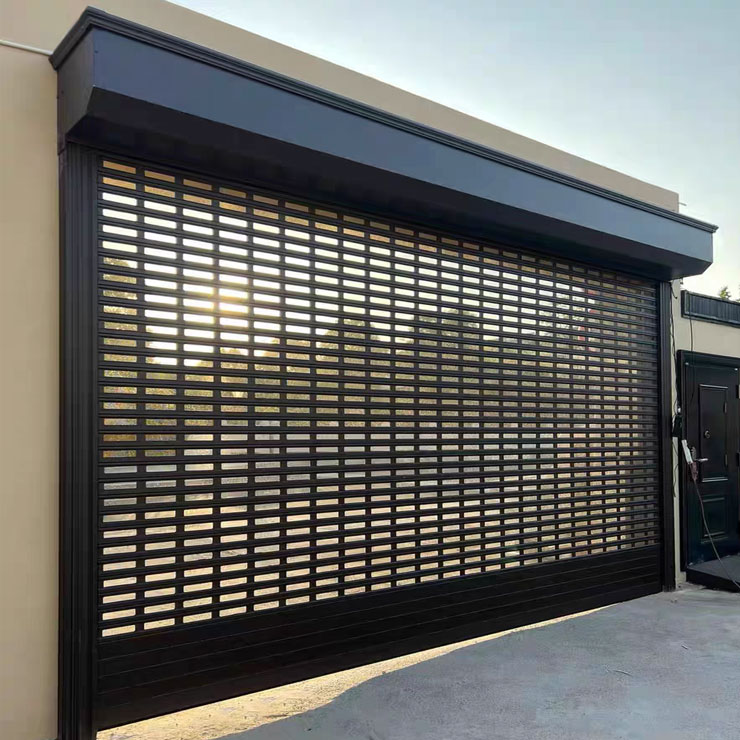 ဒေါင်လိုက် roller shutter တံခါး